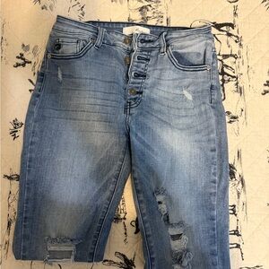 Women's Blue Skinny Jeans